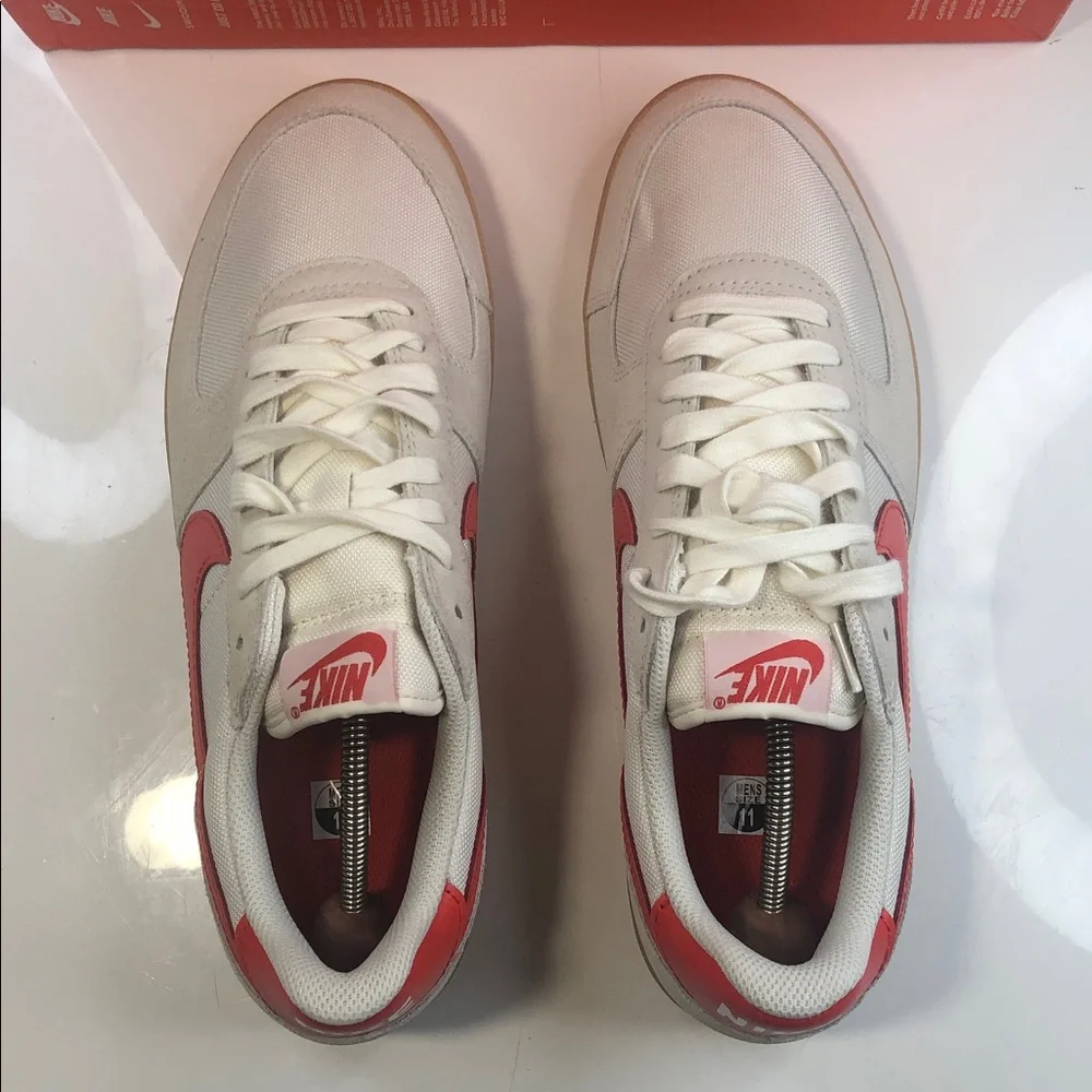 NWOB Nike Field General 82 Sneaker Men's Size 11 Pale Ivory Picante Red Gum